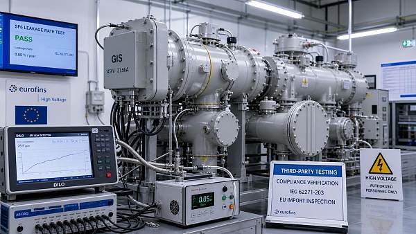 EU Tightens GIS Import Rules With SF6 Leak Testing