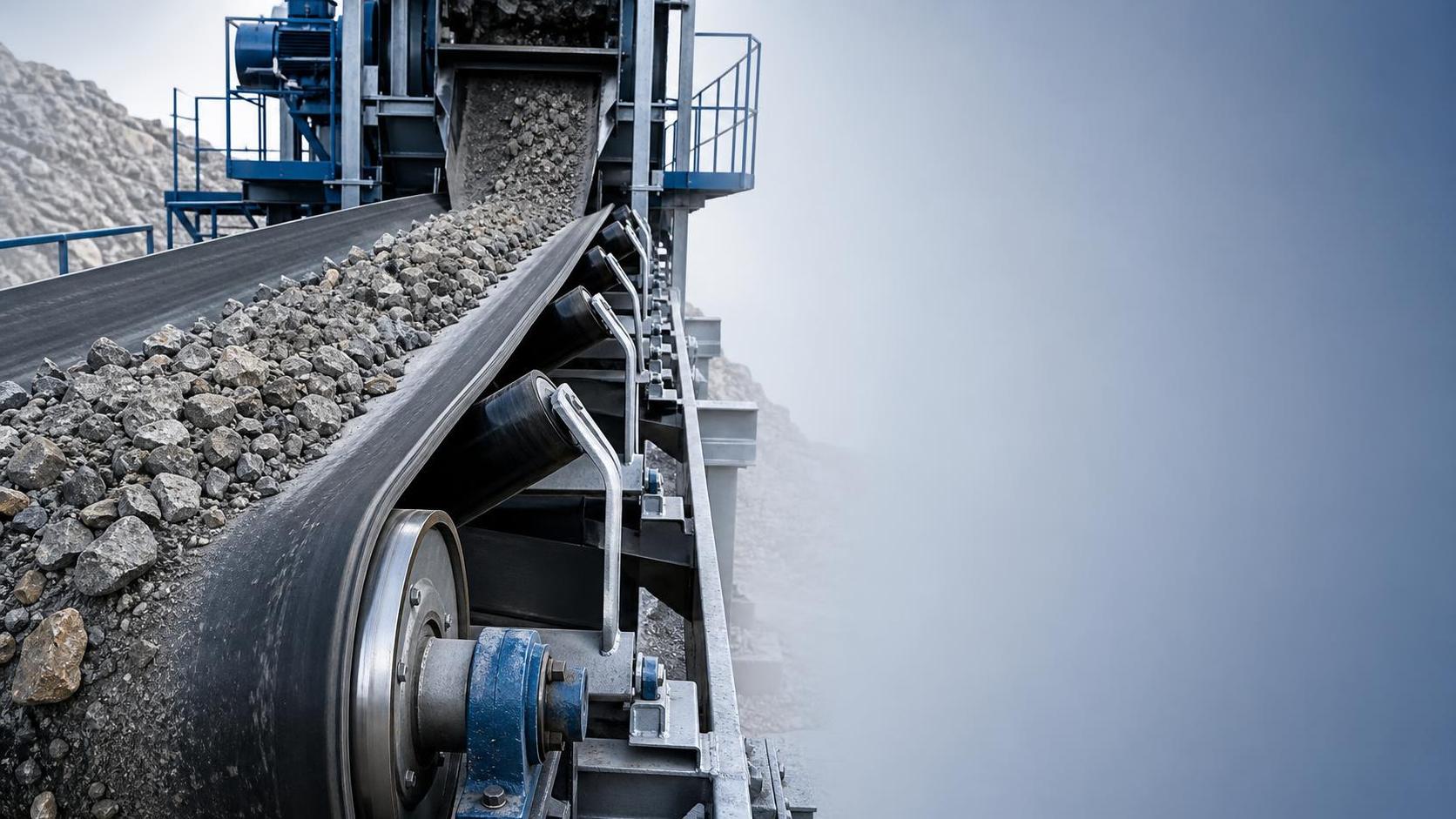 How to Choose Rubber Conveyor Belts for Abrasive Bulk Material Handling?