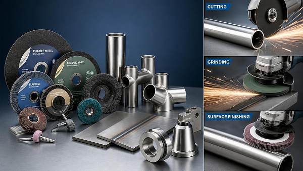 How to Choose Abrasive Wheels for Cutting, Grinding, and Surface Finishing?