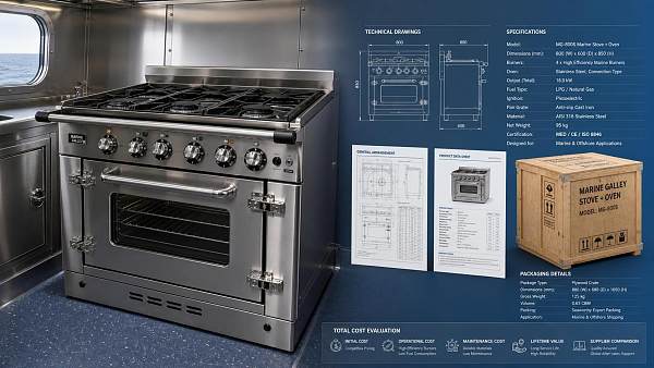 Marine Cooking Range Wholesale: How to Compare Suppliers, Specs, and Total Cost