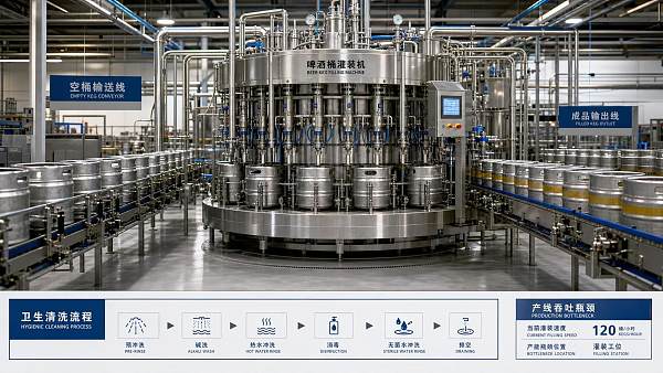 When a Keg Filling Machine Becomes a Throughput Bottleneck When a Keg Filling Machine Becomes a Throughput Bottleneck