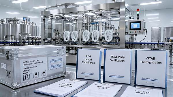 FDA Tightens Import Rules for Aseptic Filling Gear