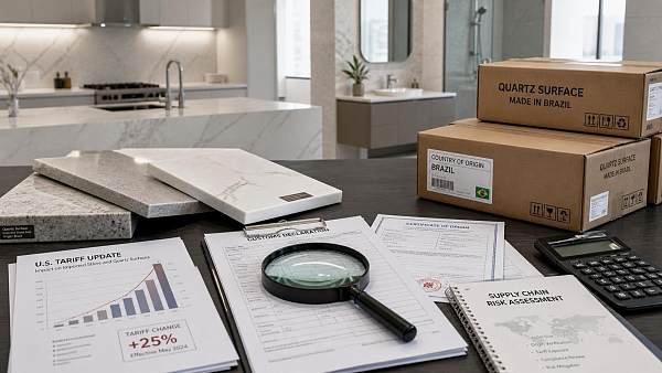 U.S. Safeguard Duty on Quartz Surface Products Takes Effect on August 15