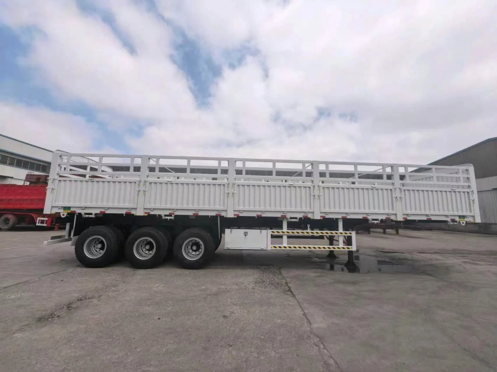 3-Axle Detachable Fence Semi Trailer