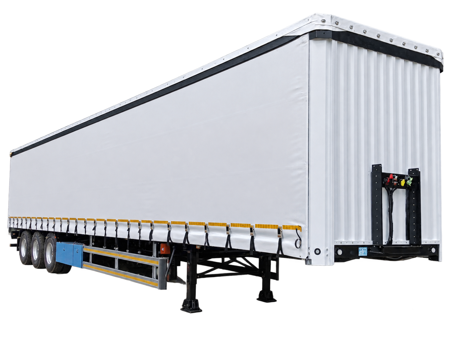 Using Sidewall Semi Trailers to Move Steel, Timber, and Construction Materials