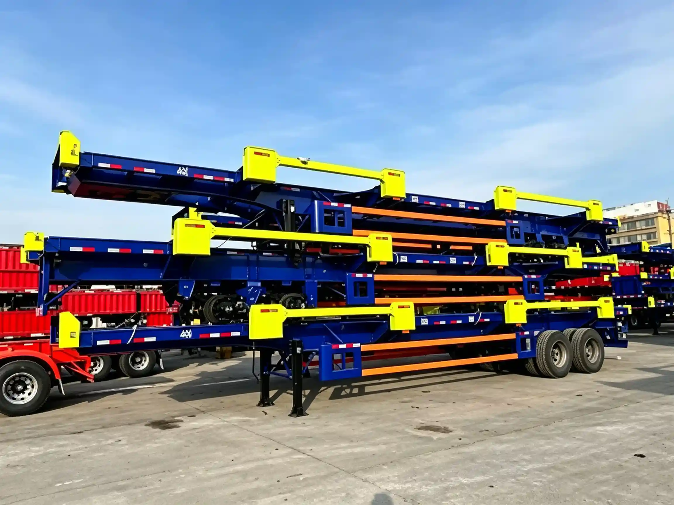60-Ton Container Terminal Trailer