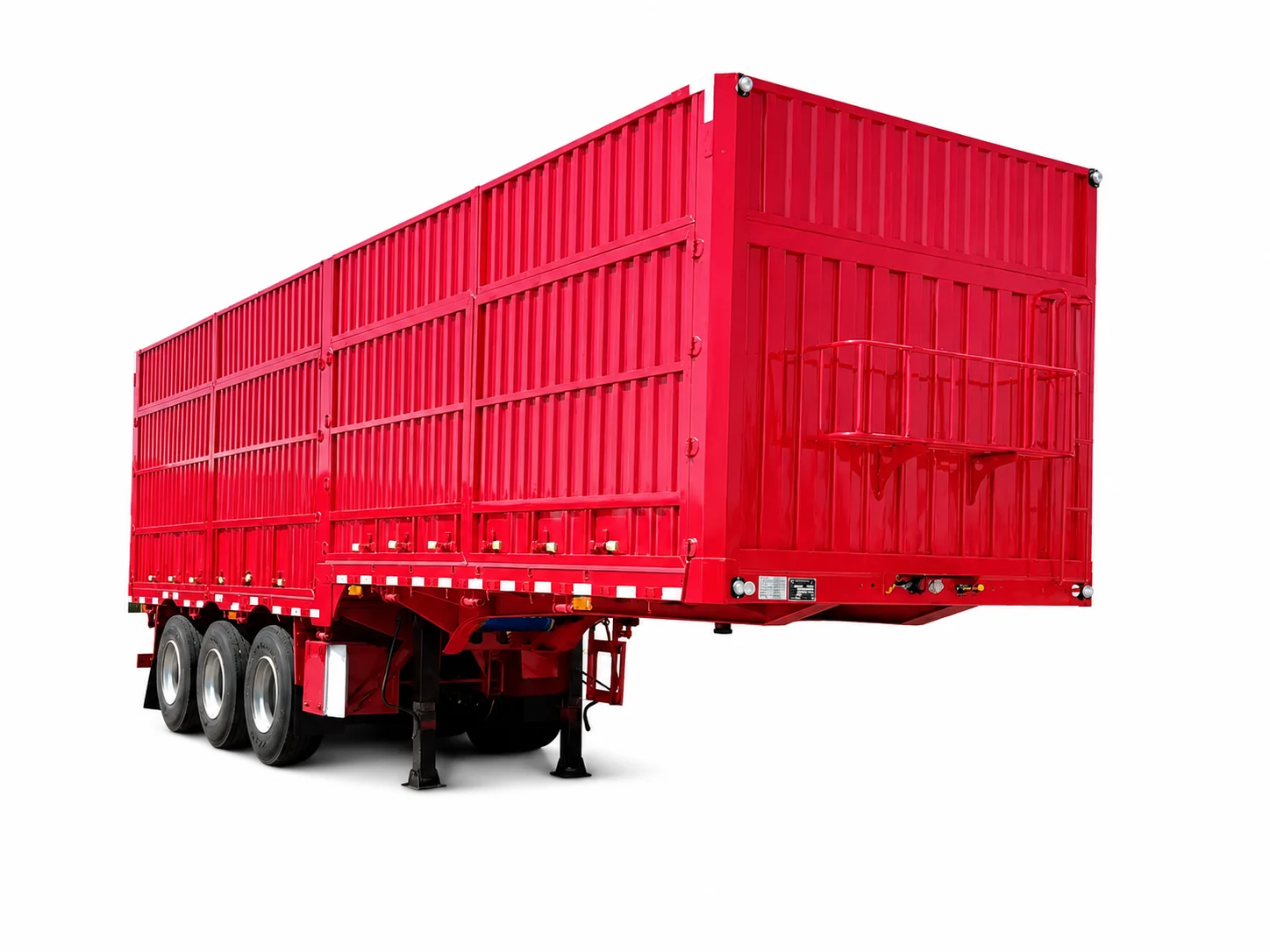 Heavy Duty 3-Axle Box Semi Trailer