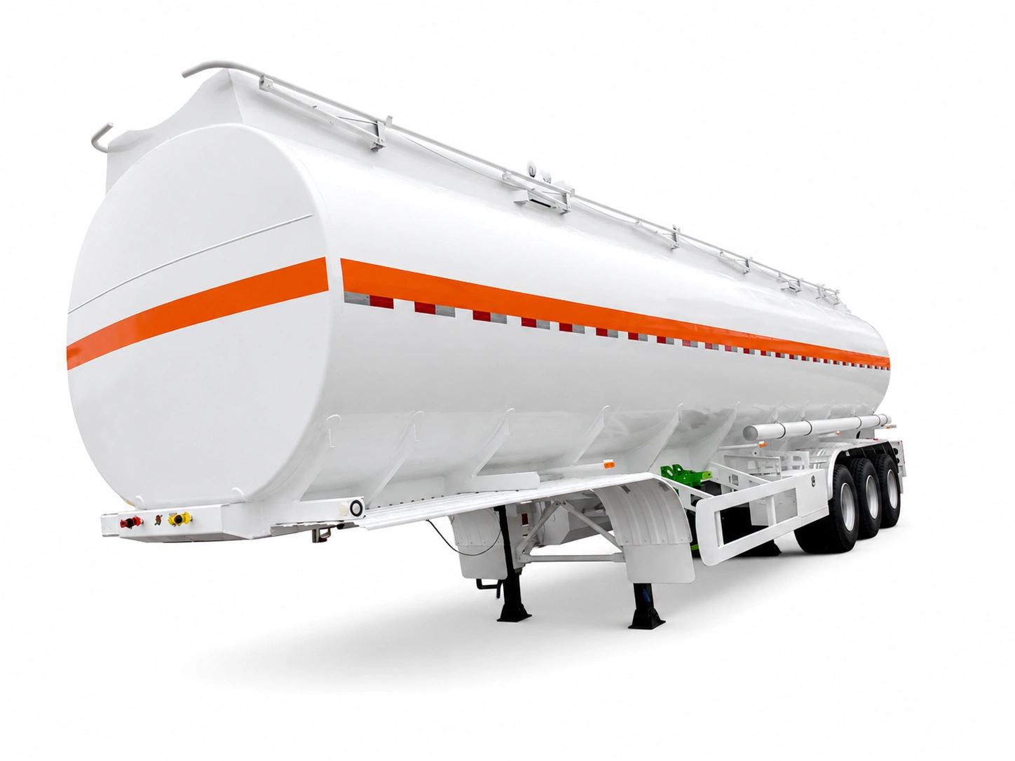 3-Axle 45000L Straight-Beam Integrated Fuel Tanker Trailer 3-Axle 45000L Straight-Beam Integrated Fuel Tanker Trailer