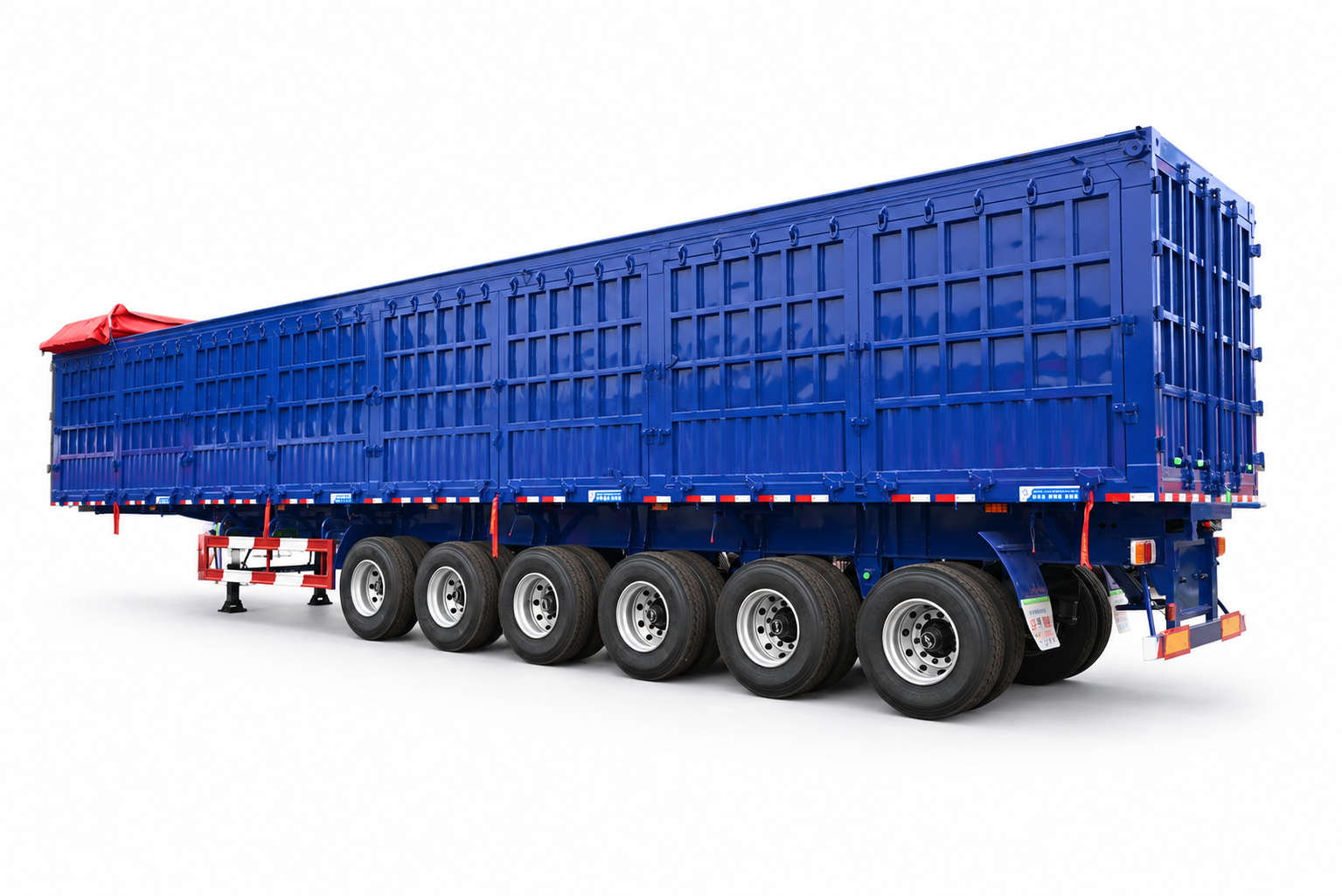 6-Axle Side Tipper Semi-Trailer