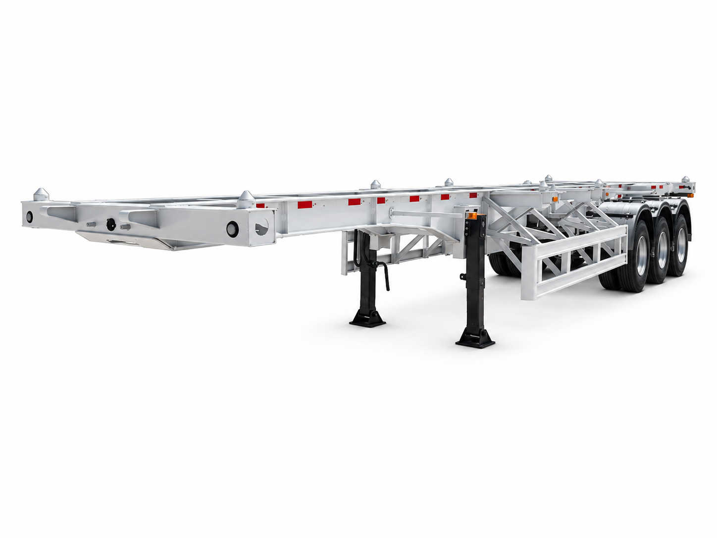 3-Axle 40FT Container Chassis Semi-Trailer 3-Axle 40FT Container Chassis Semi-Trailer