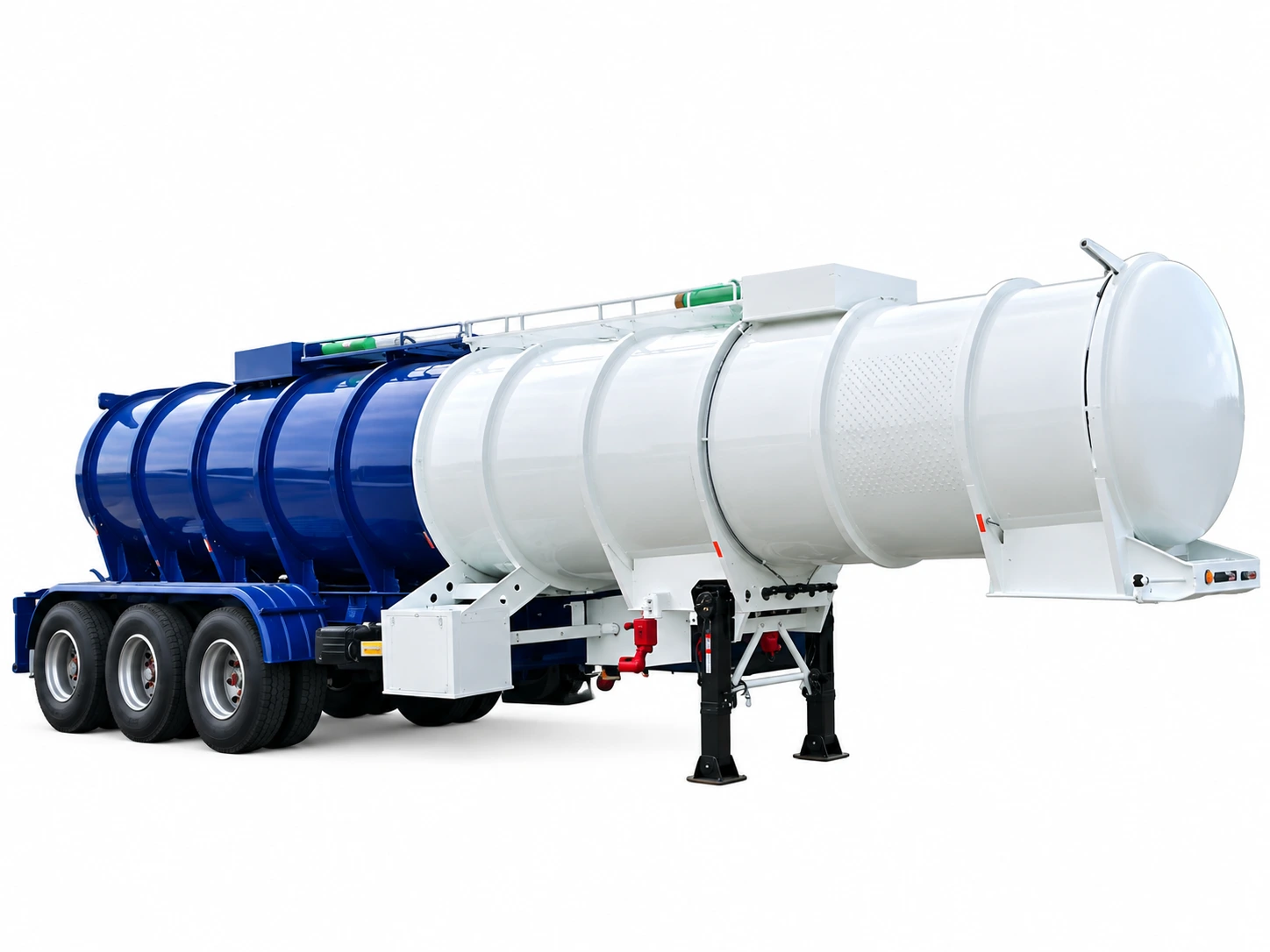 3 Axle 20CBM Sulfuric Acid Tanker Trailer