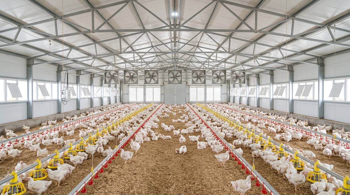 Poultry farming ventilation problems that look harmless at first
