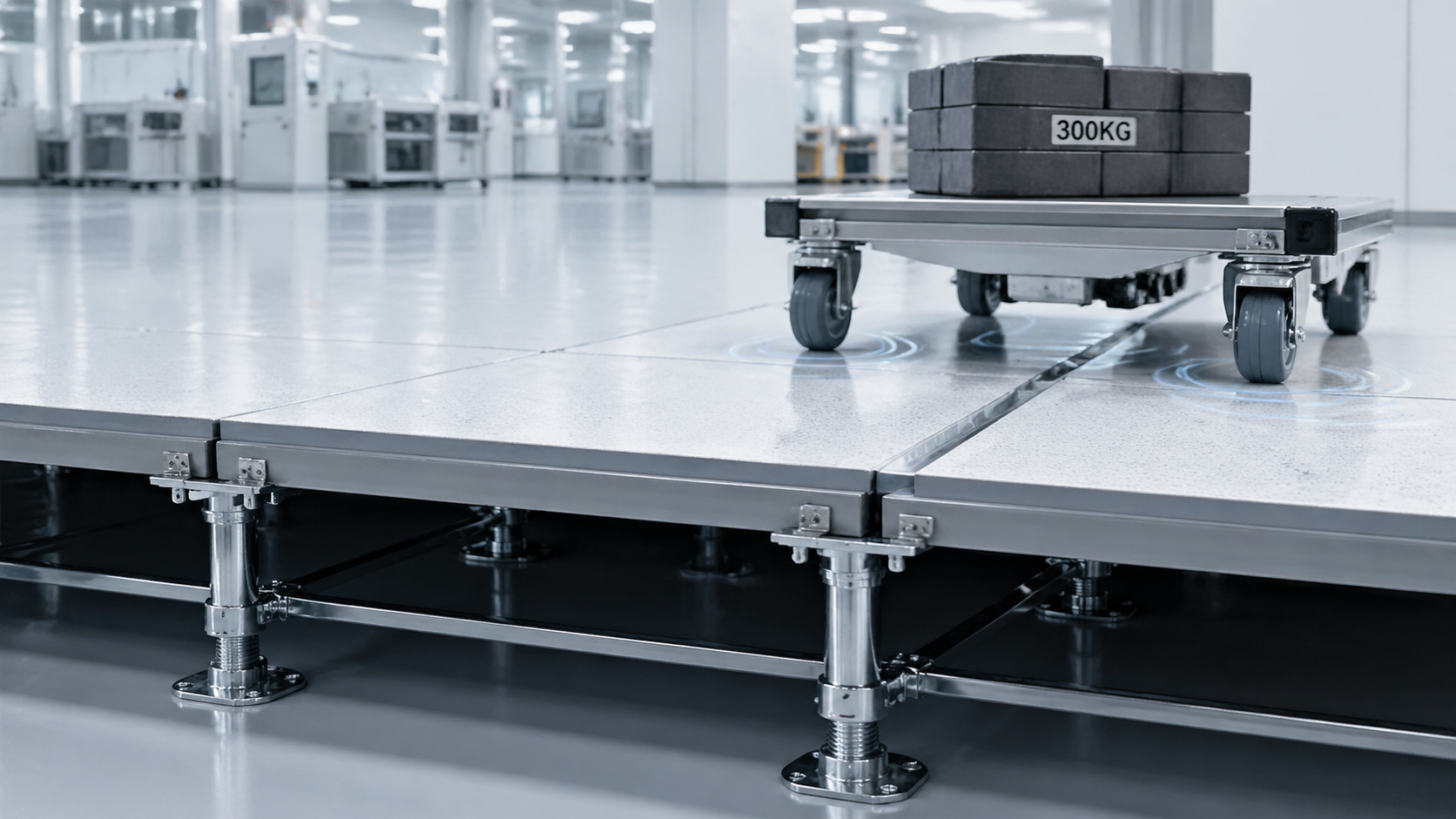 Raised access floor factory audits often miss load variation at panel joints