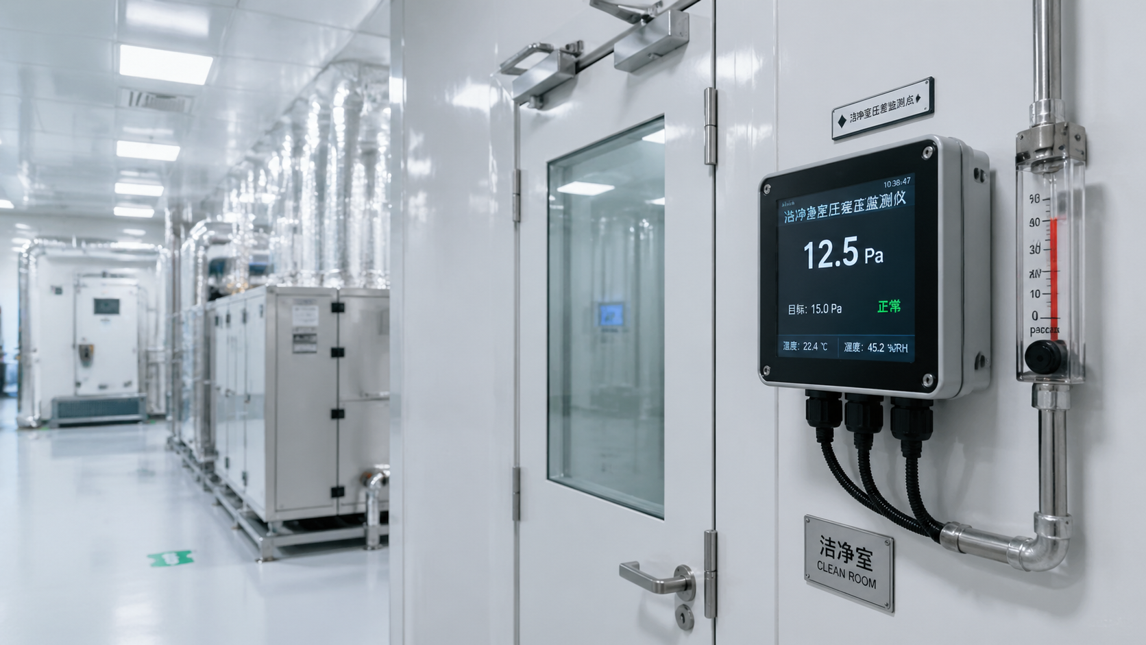 Pressure differential data explains why some cleanrooms drift out of control
