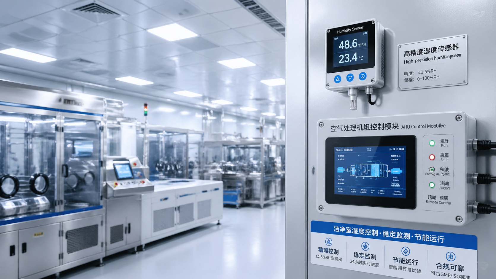 How tight should cleanroom humidity control precision really be? How tight should cleanroom humidity control precision really be?