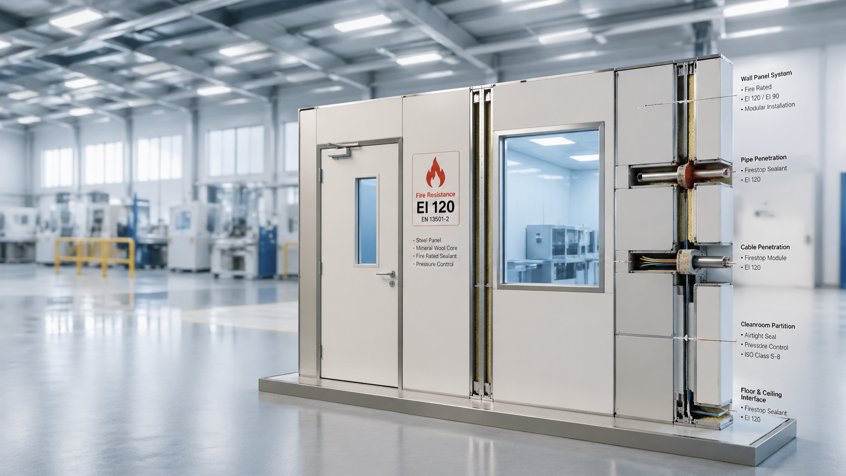 How to read modular wall fire rating data without missing key limits