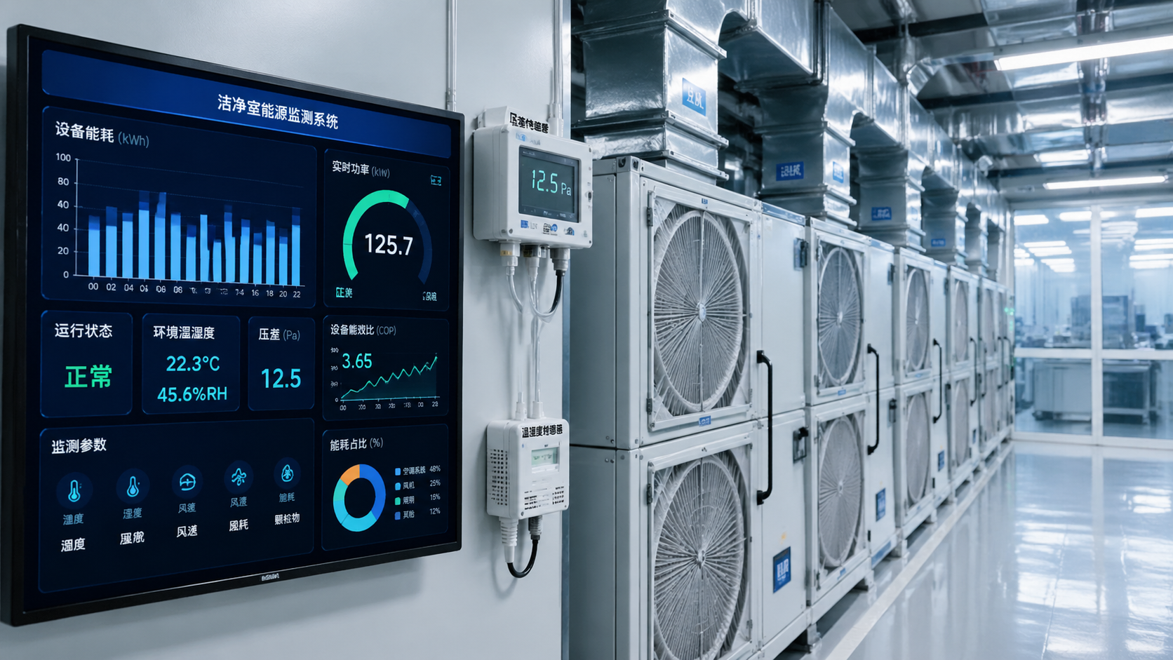 Cleanroom sustainability now depends on energy data, not claims