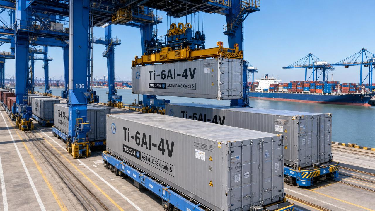 Yangtze River Delta Ports Launch Green Channel for Titanium Fasteners Yangtze River Delta Ports Launch Green Channel for Titanium Fasteners
