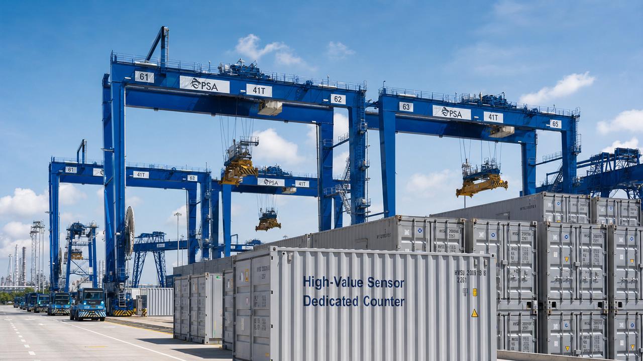 PSA Jurong Island Port Launches Phase II High-Value Sensor Dedicated Counter PSA Jurong Island Port Launches Phase II High-Value Sensor Dedicated Counter