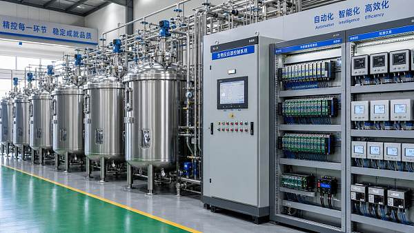 Bioreactor control system factory selection beyond screen features