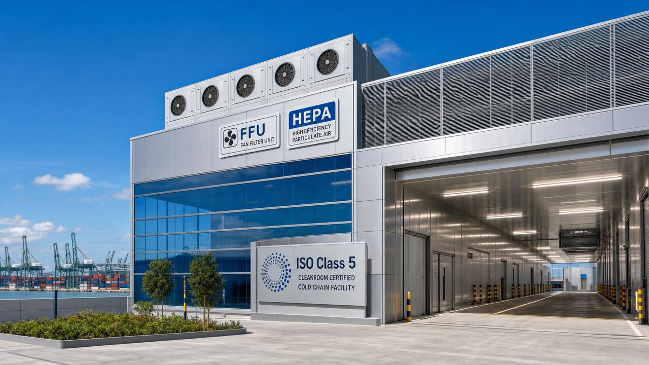 PSA Jurong Island Port Launches FFU&HEPA Cold-Chain Phase III PSA Jurong Island Port Launches FFU&HEPA Cold-Chain Phase III