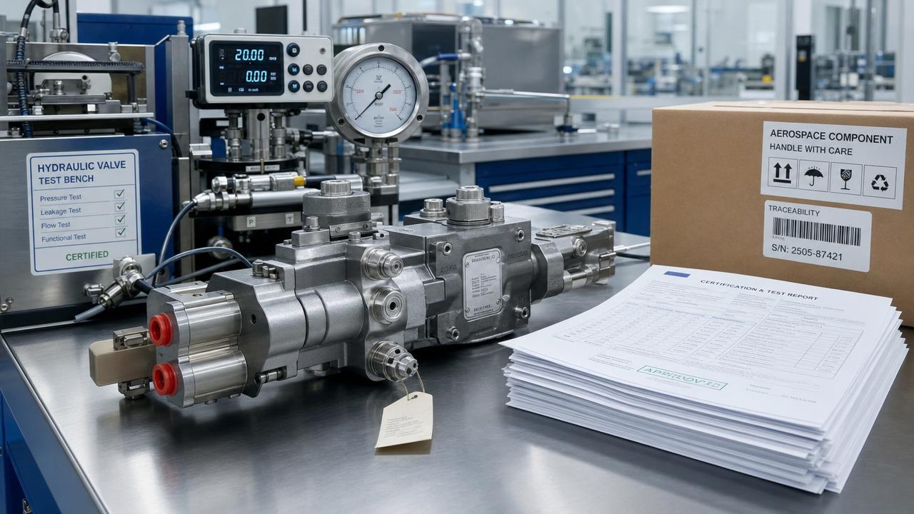 How to compare an aviation hydraulic valves supplier