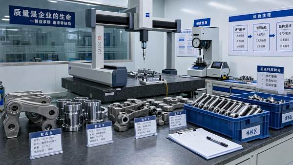 Landing gear components factory checks that cut rework