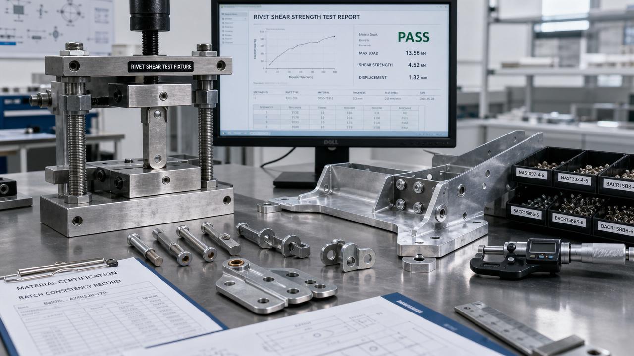 How reliable is aerospace rivet shear strength data in use?