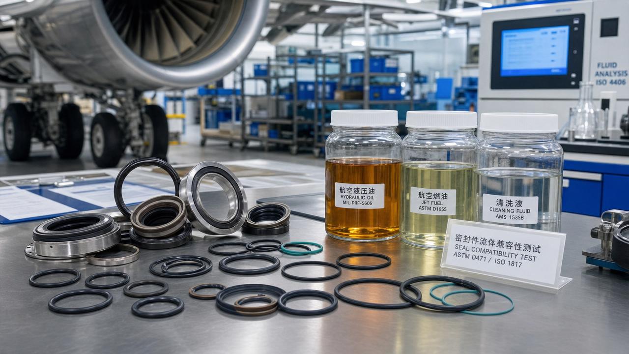Aviation seal fluid compatibility can fail in hidden ways