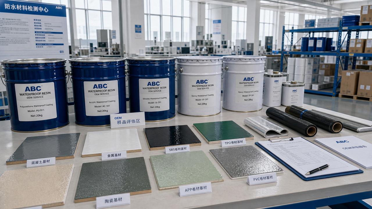 When a waterproofing resin OEM is worth the switch