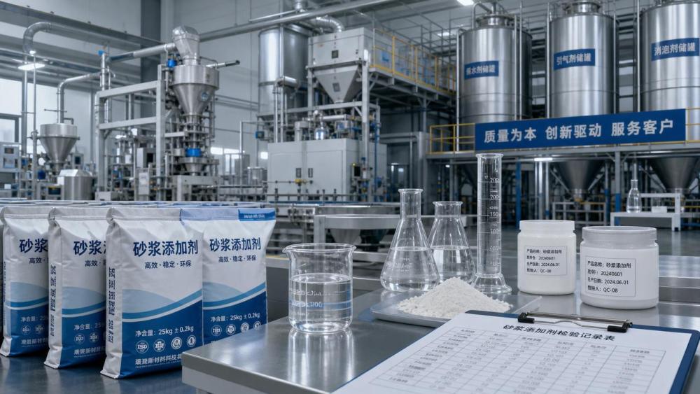Why mortar additive manufacturer choice affects results Why mortar additive manufacturer choice affects results