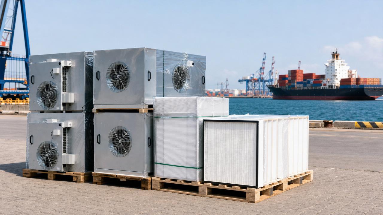 Red Sea Disruption Extends FFU & HEPA Filter Delivery to Middle East to 14 Weeks