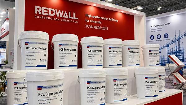 Red Wall Exhibits PCE Superplasticizers at Vietnam Cement Expo