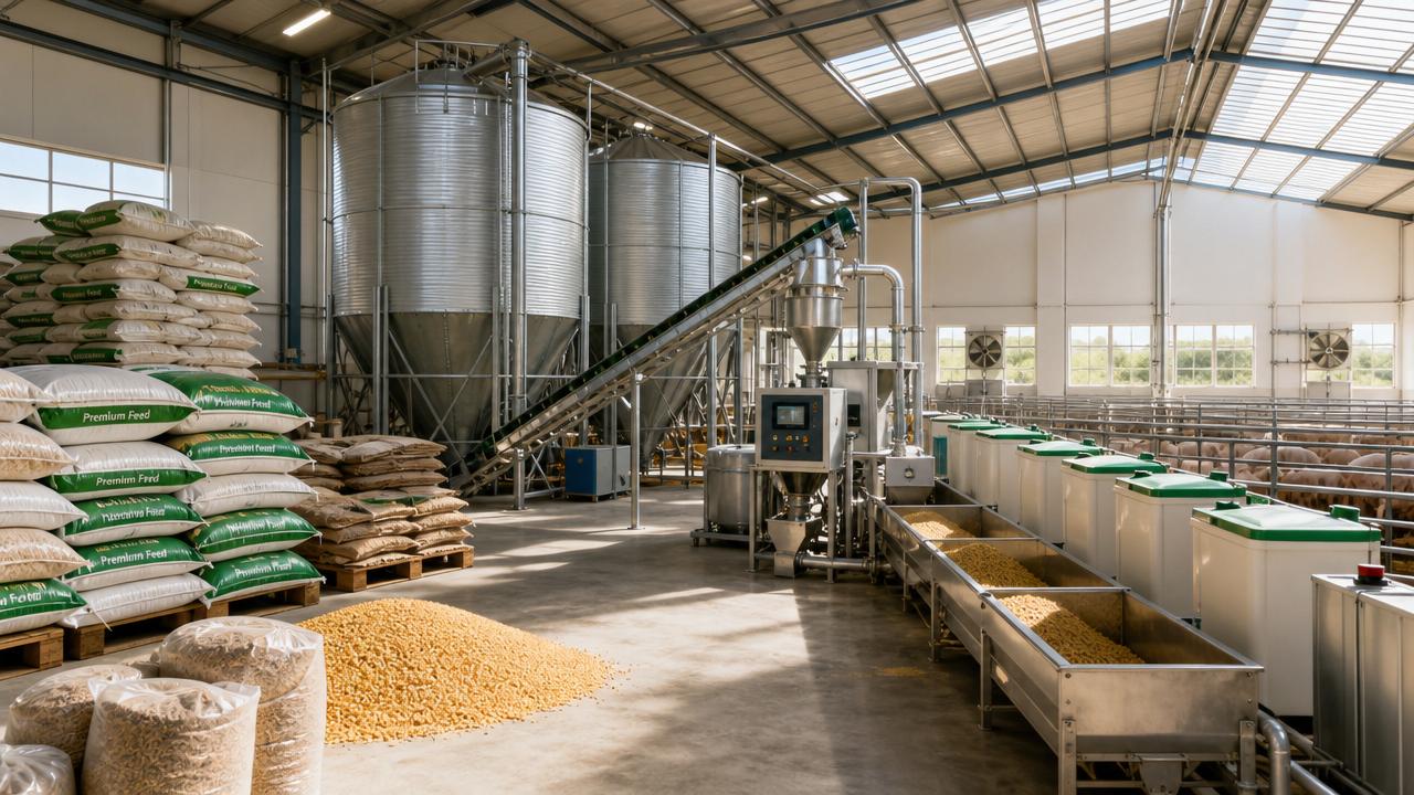 Feed Costs Reduction Strategies for Farms: Formulation, Waste, and Storage