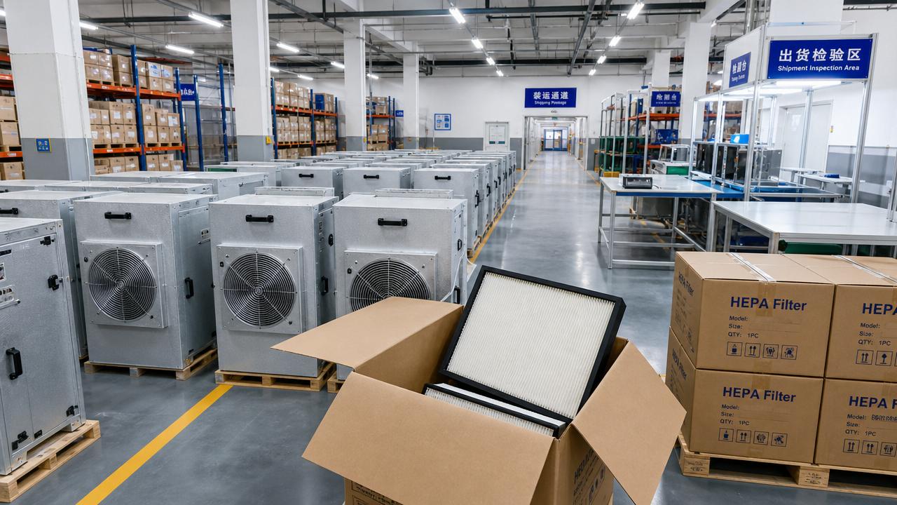 China Customs Tightens Export Checks for FFU and HEPA
