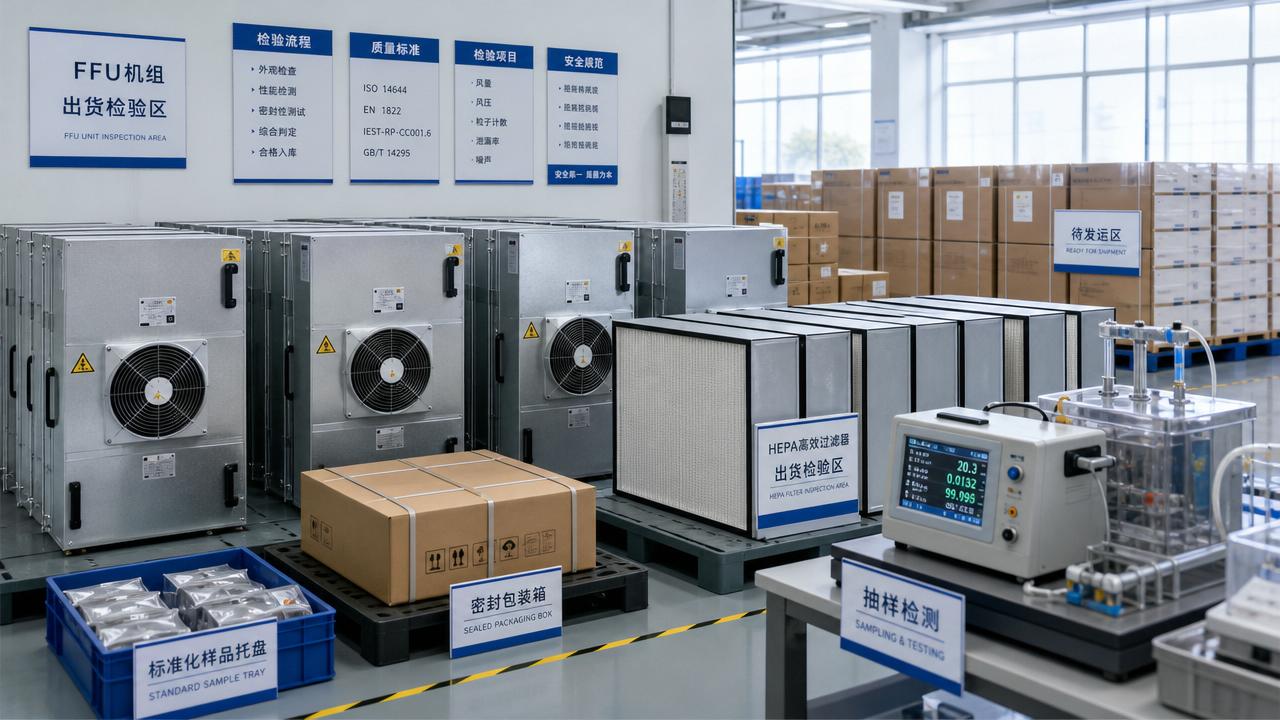 China Tightens Export Checks on FFU and HEPA Filters
