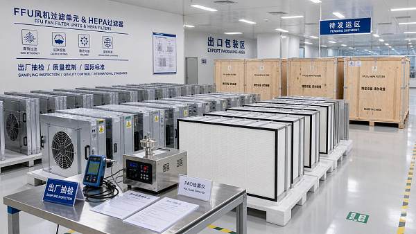 China Tightens Export Checks for FFU and HEPA Filters