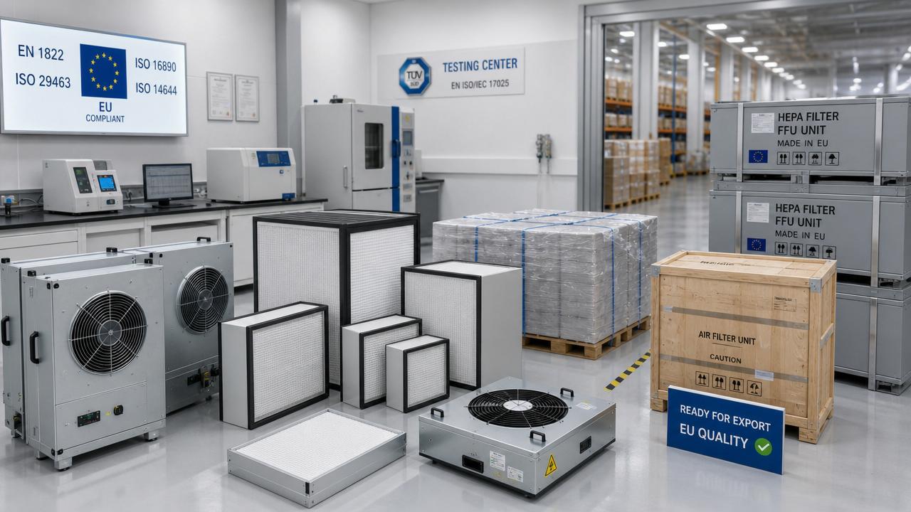 EU Requires EN 1822:2026 Certification for HEPA Imports EU Requires EN 1822:2026 Certification for HEPA Imports