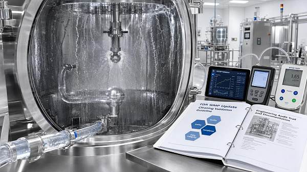 FDA GMP Update Adds Molecule Flow Modeling to Bioreactor Cleaning Validation