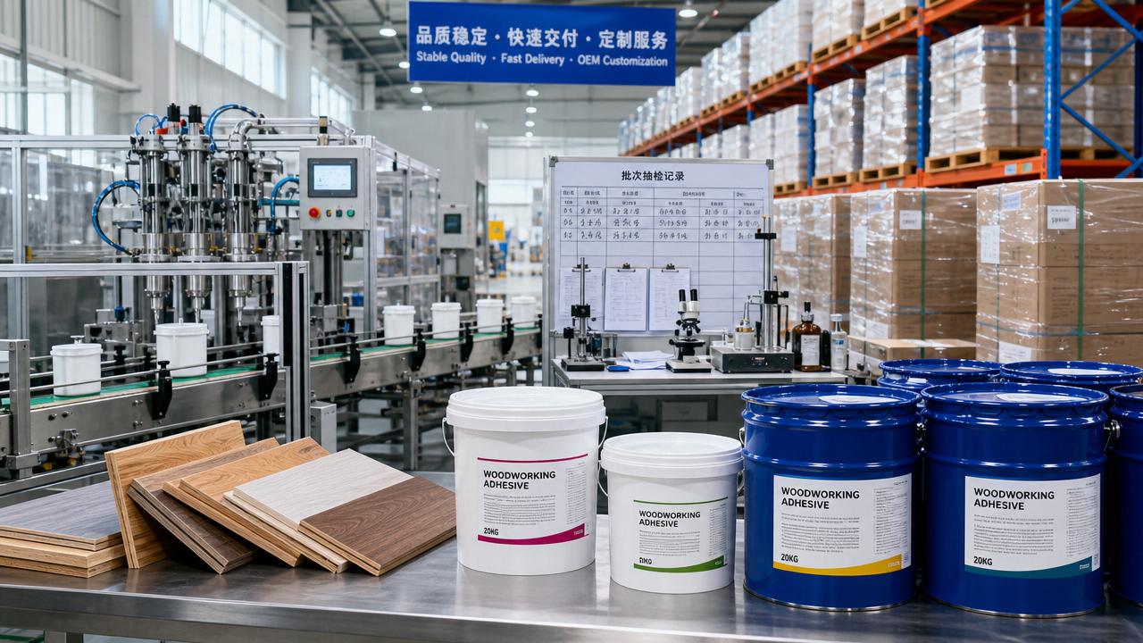 How to Evaluate a Wood Adhesive OEM Factory for Private Label and Bulk Orders