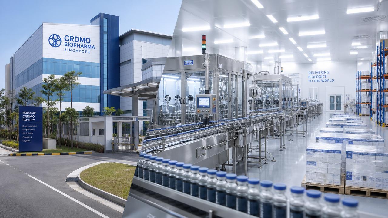 WuXi Biologics Tops Out Singapore CRDMO Hub WuXi Biologics Tops Out Singapore CRDMO Hub