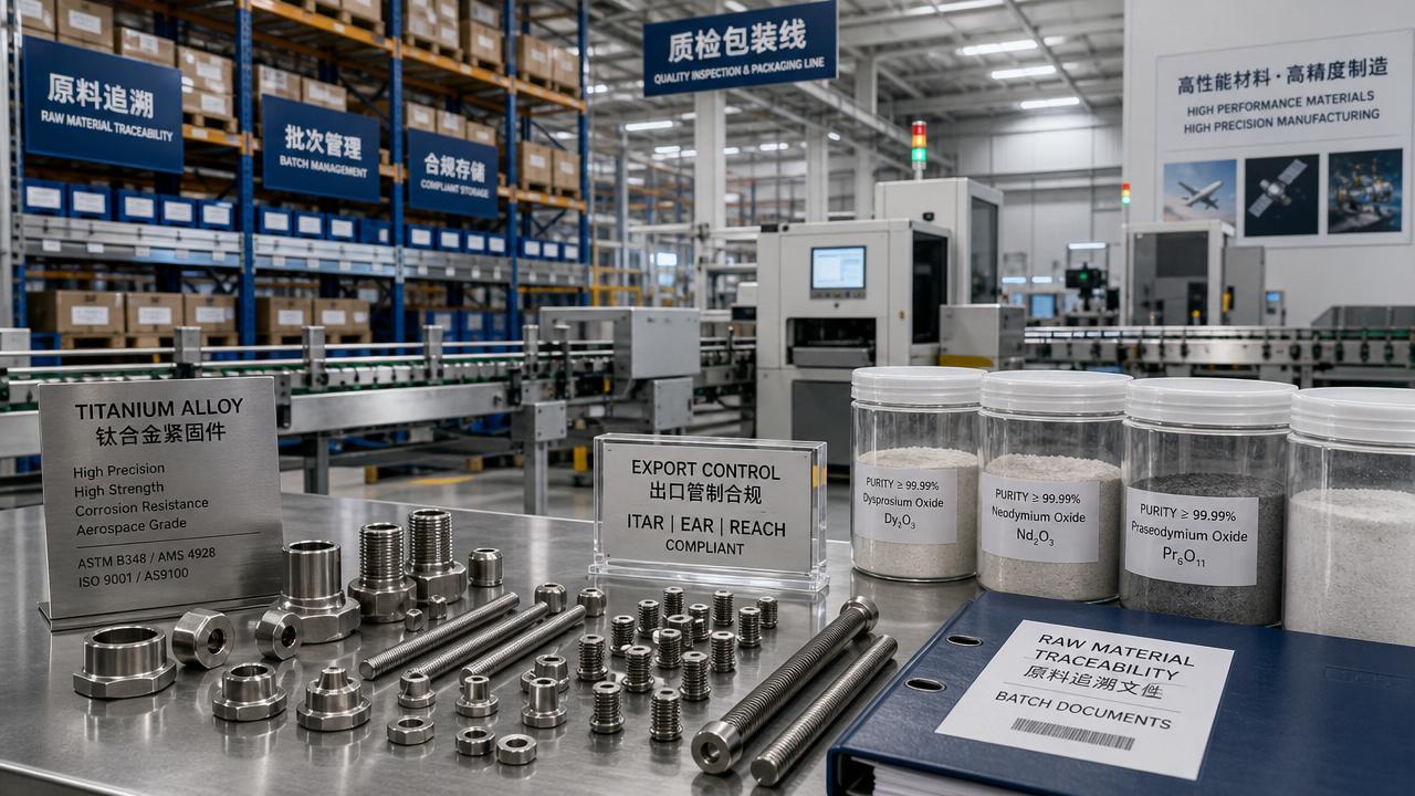 Brazil Tightens Rare Earth Export Permits, Pressuring Titanium Fastener Supply Brazil Tightens Rare Earth Export Permits, Pressuring Titanium Fastener Supply