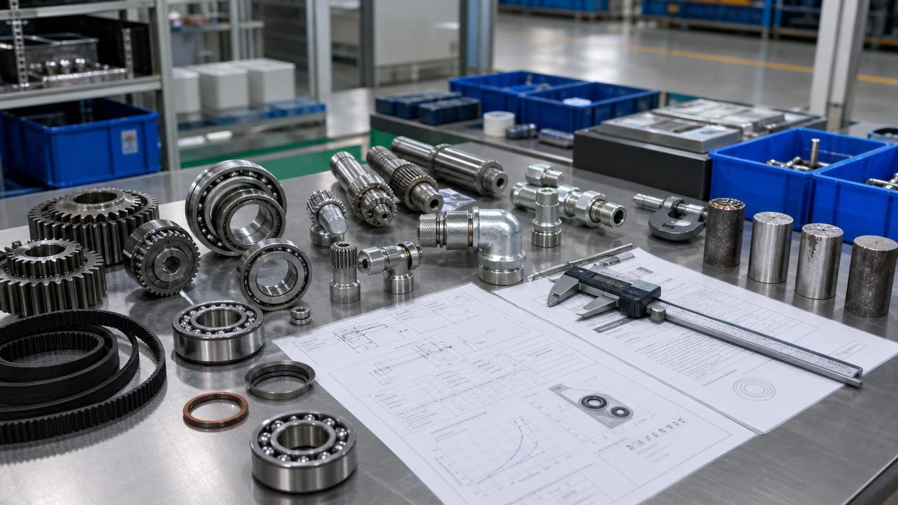 Machinery Parts Buying Guide: How to Check Fit, Material, and Service Life Machinery Parts Buying Guide: How to Check Fit, Material, and Service Life