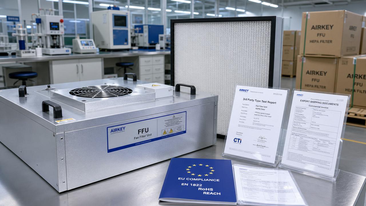 EN 1822-2026 Tightens EU Entry Rules for FFU and HEPA