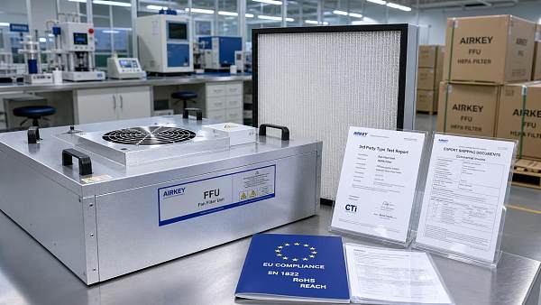 EN 1822-2026 Tightens EU Entry Rules for FFU and HEPA