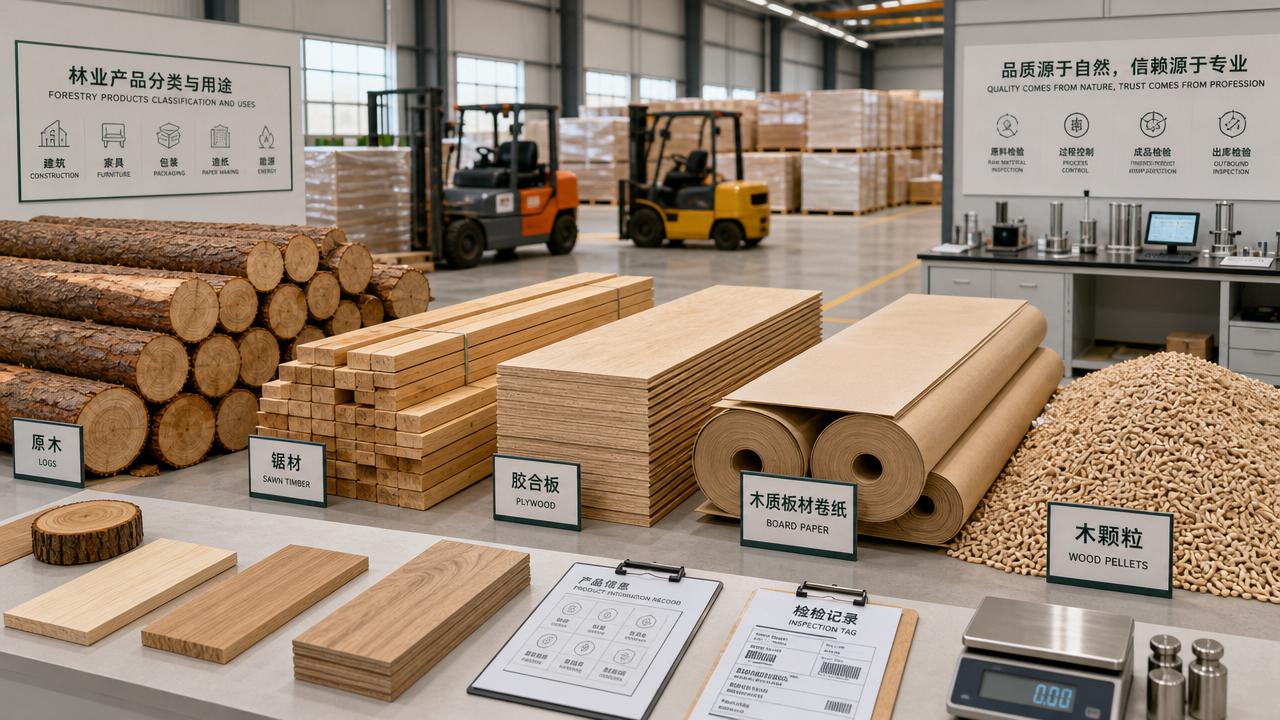 Forestry Products Explained: Main Types, End Uses, and How Quality Is Evaluated Forestry Products Explained: Main Types, End Uses, and How Quality Is Evaluated