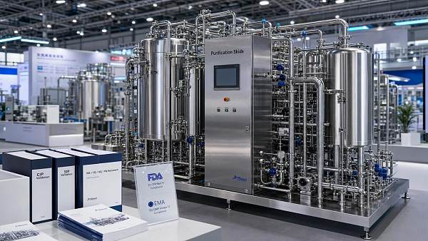 Overseas Buyers Focus on GMP Purification Skids at Shanghai Show