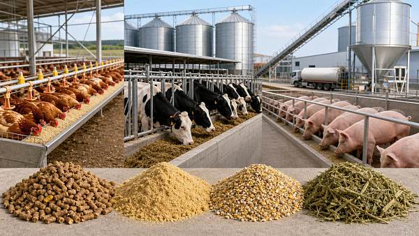 Animal Feed Types Explained: How to Choose Feed for Poultry, Cattle, and Swine
