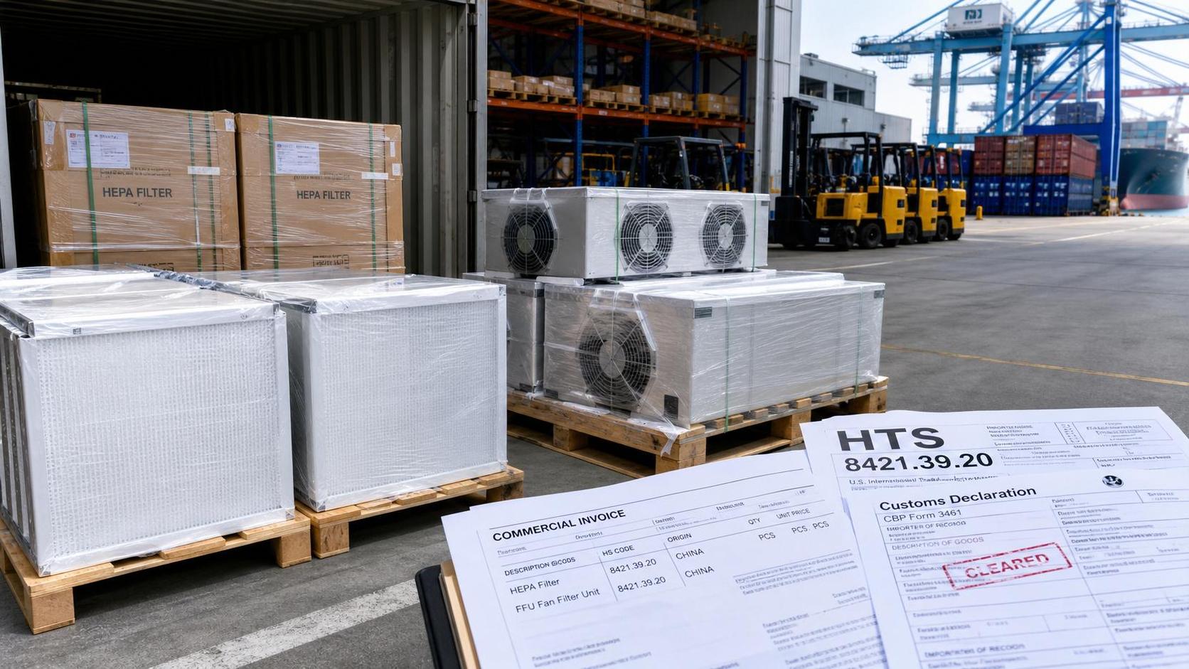 ACE F865 Check Tightens HTS Matching for HEPA and FFU Imports