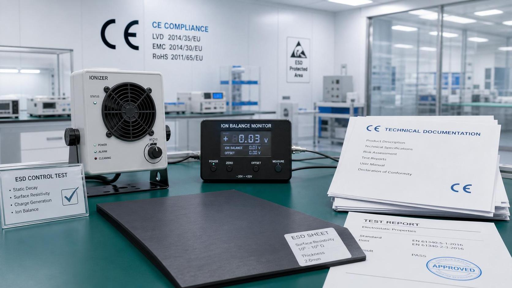 TÜV Rheinland Adds ISO/IEC 17065 Step for Static Control CE TÜV Rheinland Adds ISO/IEC 17065 Step for Static Control CE